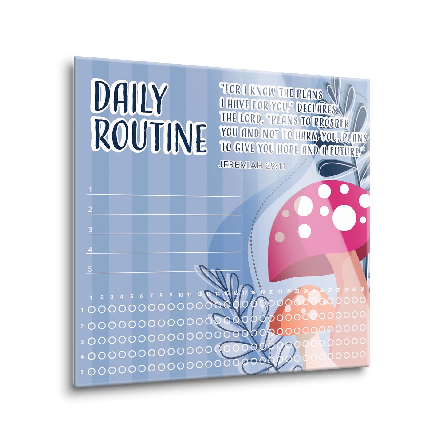 Children's Mushroom Daily Routine | 8x8