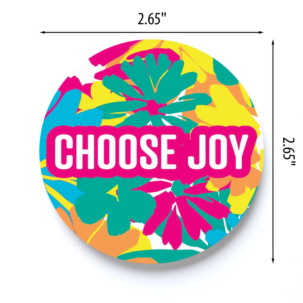 Choose Joy Bright Pattern | 2.65x2.65