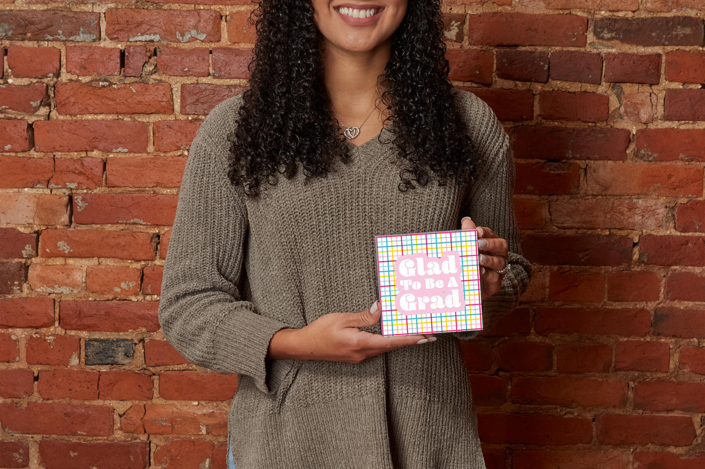 Glad To Be A Grad Colorful Grid | 5x5