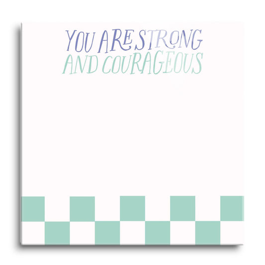 Clairmont & Co Faith You are Strong Notes 3 | 12x12