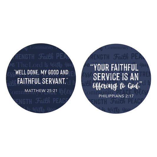 Ministry Appreciation Well Done & Your Faithful | 2.65x2.65