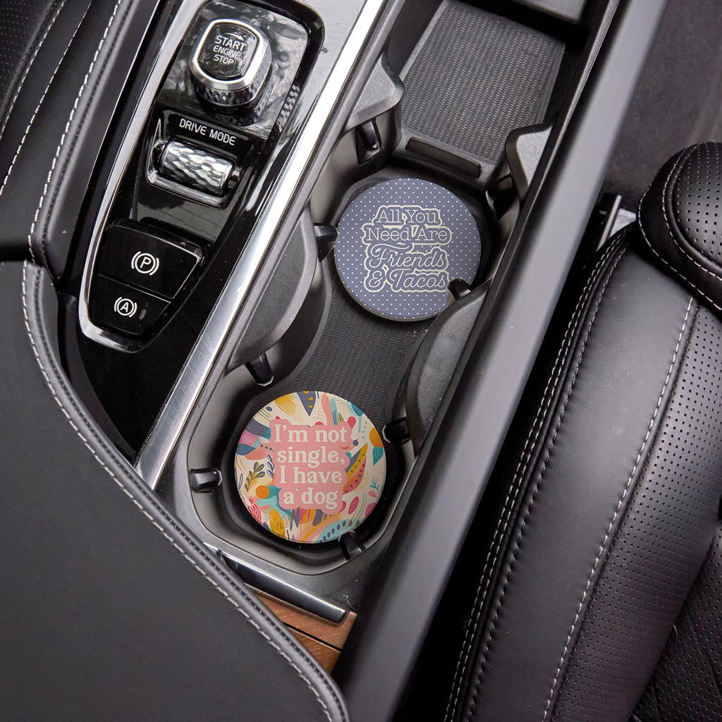 Valentine's Offset Car Coaster Set 2 | 2.65x2.65