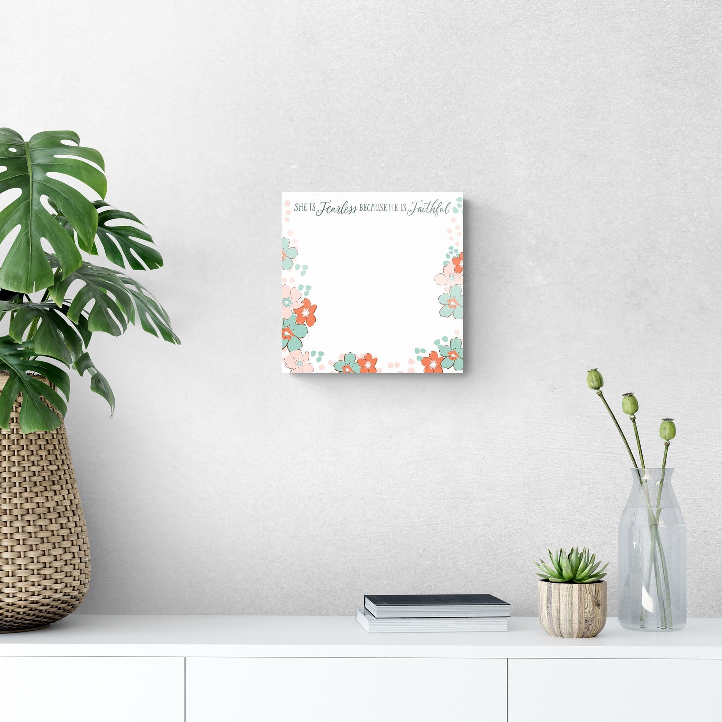 Clairmont & Co Faith She Is Fearless Notes | 12x12