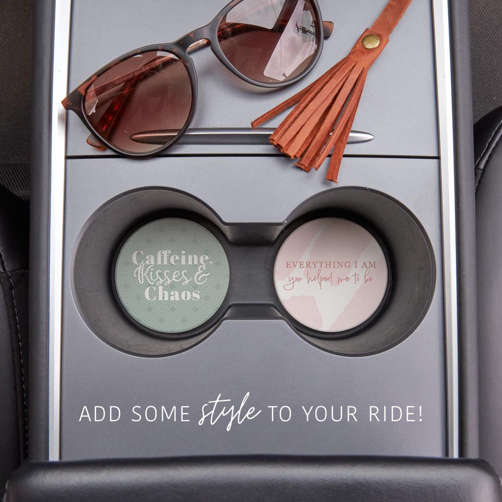 Mother's Day Offset Car Coaster Set 1 | 2.65x2.65