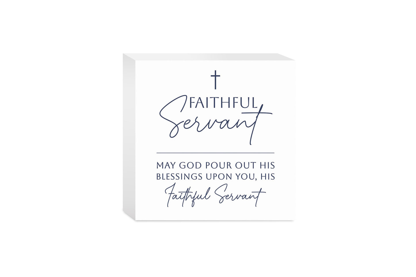 Ministry Appreciation Faithful Servant | 5x5