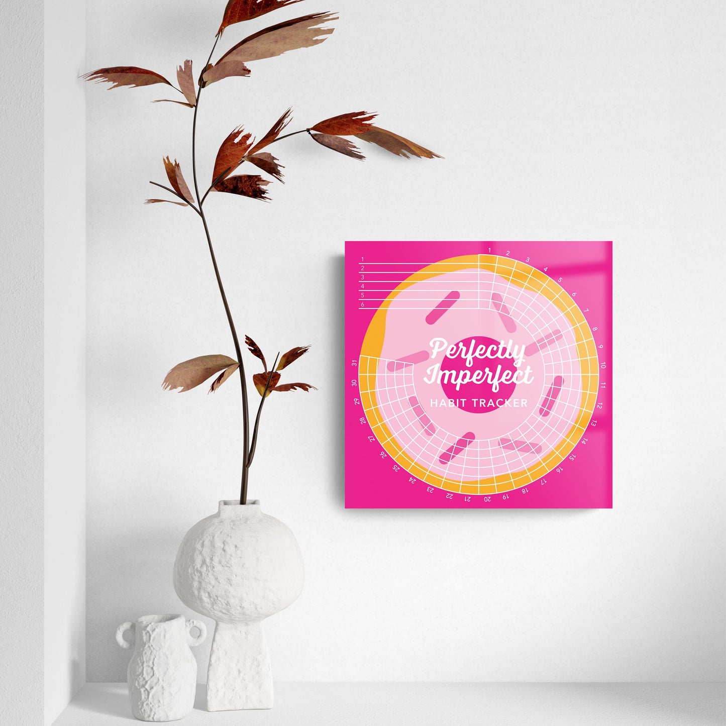 Pink Dream Donut Perfectly Imperfect | 8x8