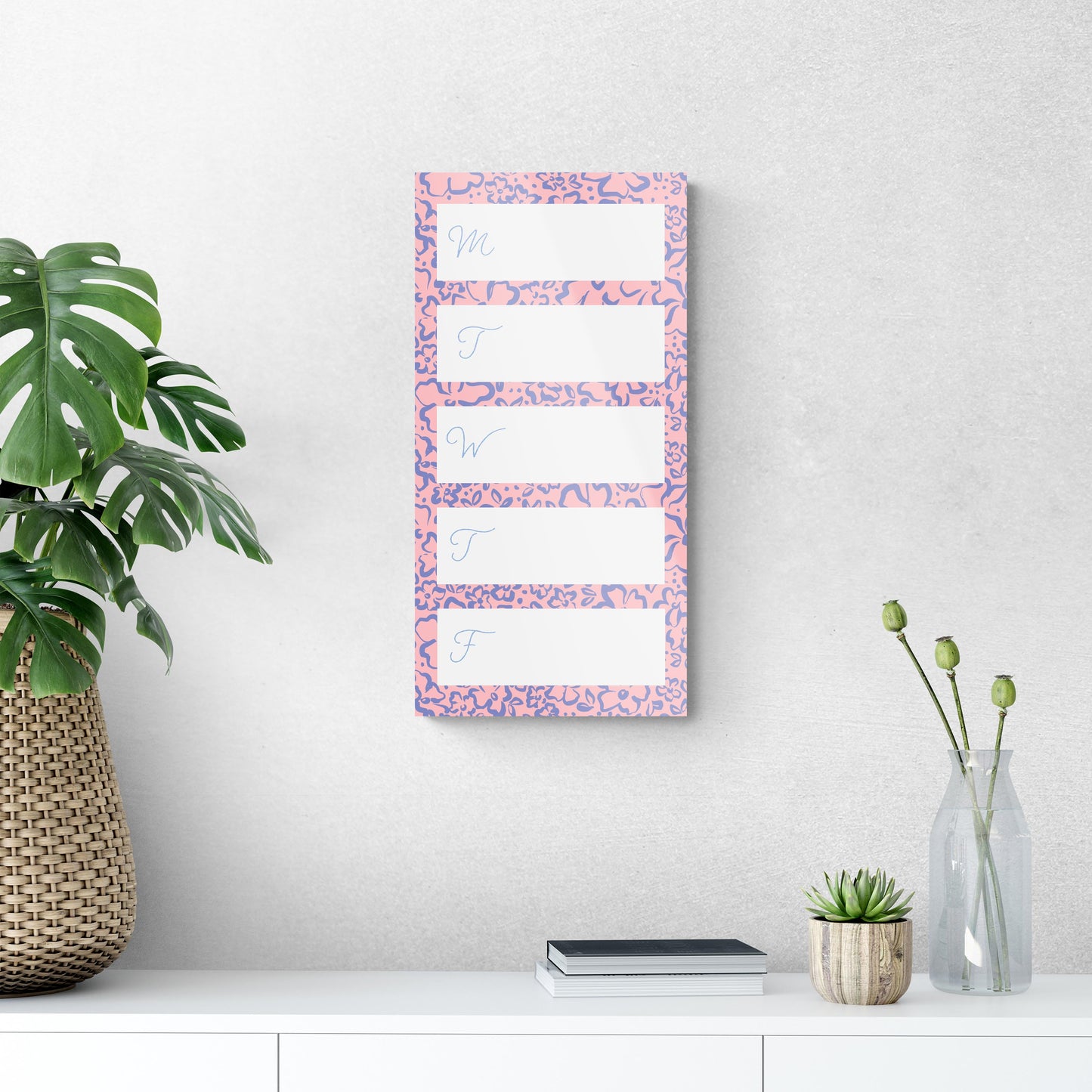Clairmont & Co Faith Pink Week Chart | 12x24