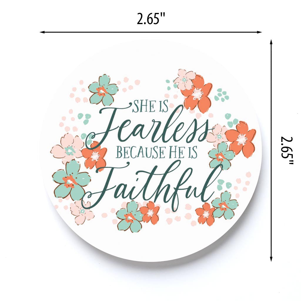 Clairmont & Co Faith She Is Fearless | 2.65x2.65
