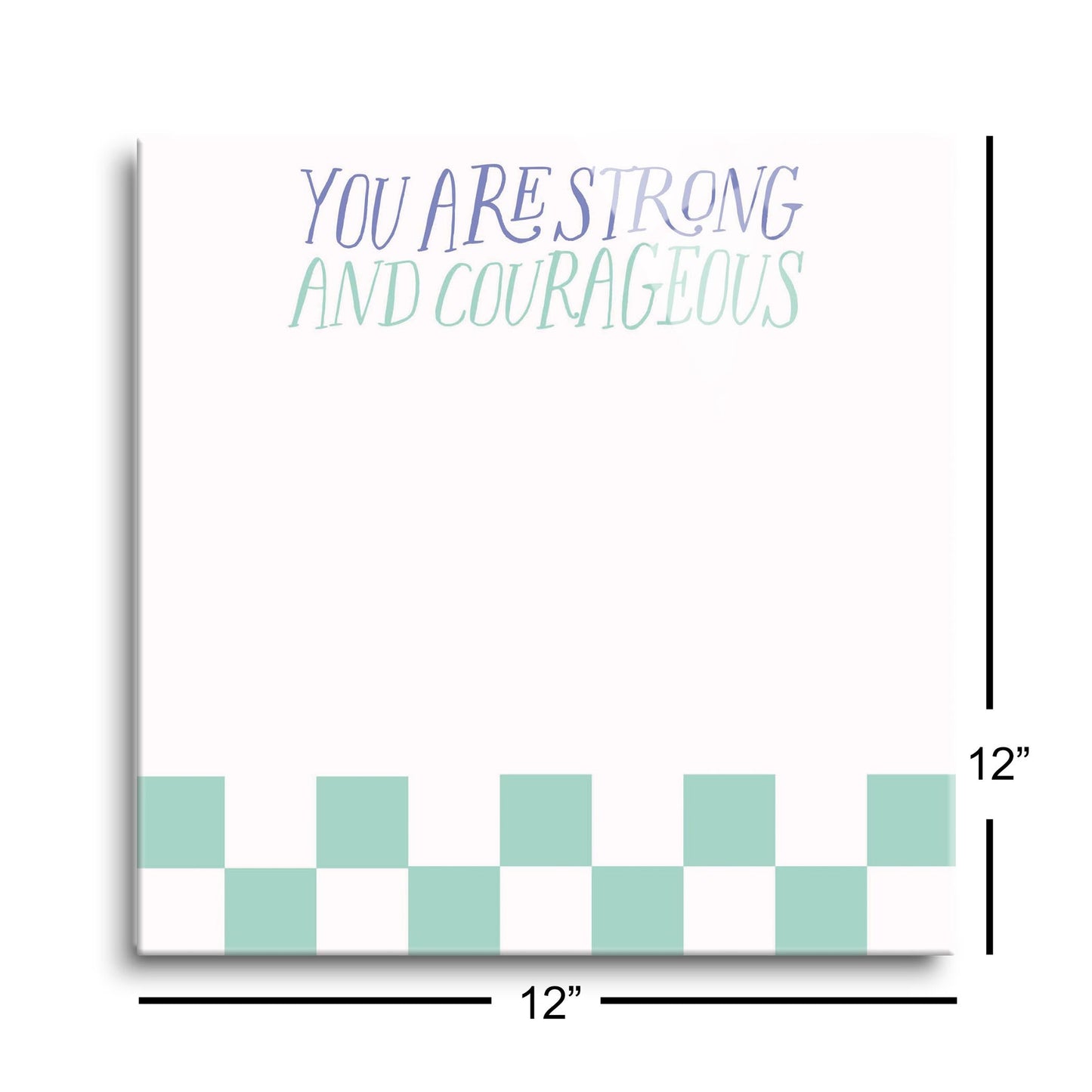 Clairmont & Co Faith You are Strong Notes 3 | 12x12