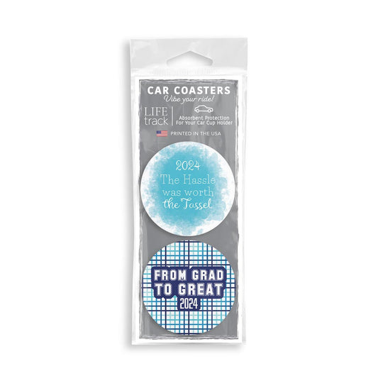 Graduation 2024 Blue Paint & Grid Set | 2.65x2.65