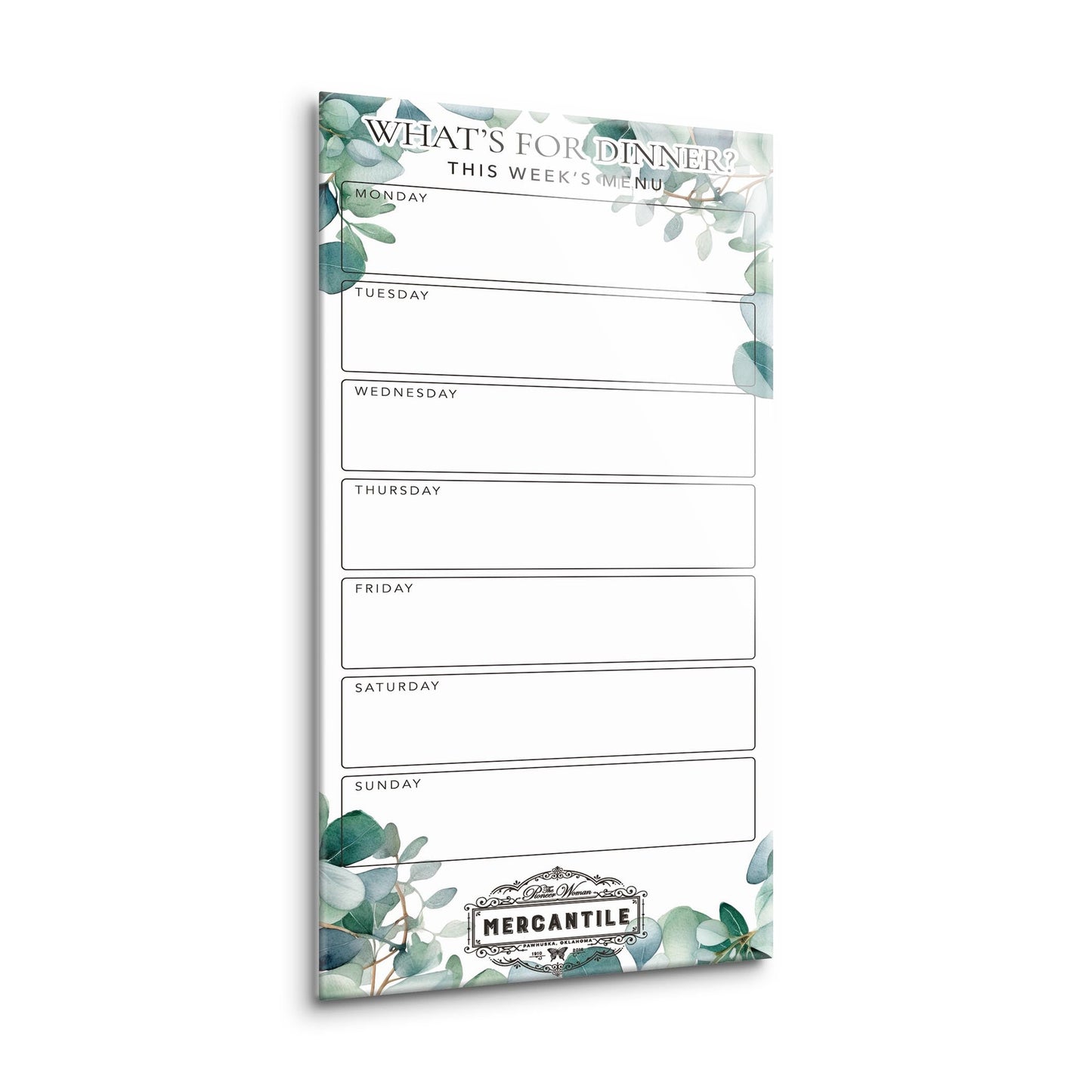 Eucalyptus What's For Dinner Mercantile | 8x16