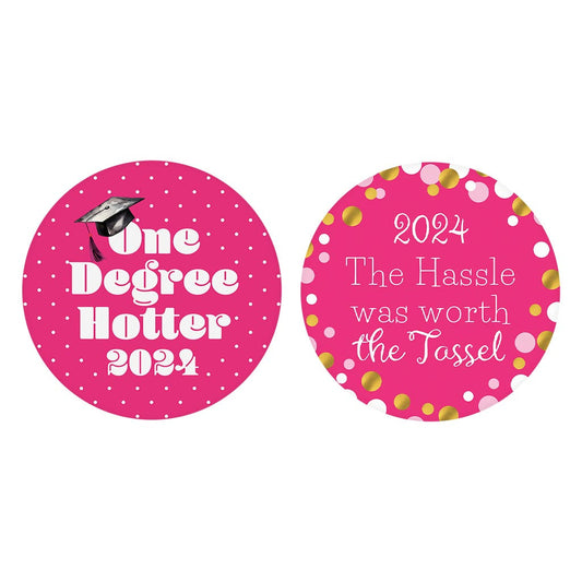 Graduation Offset Car Coaster Set 2 | 2.65x2.65