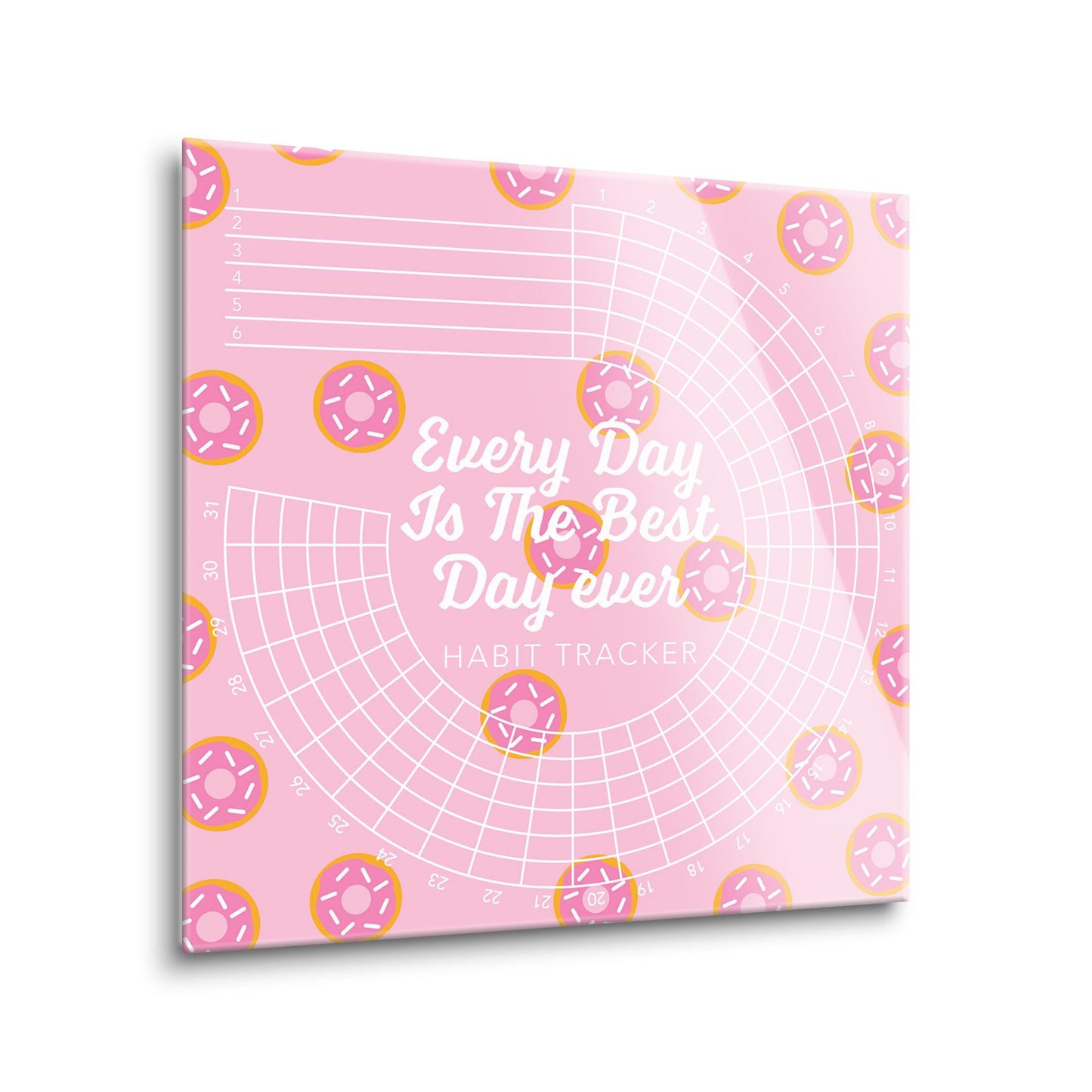 Pink Dream Donuts Best Day Ever | 8x8