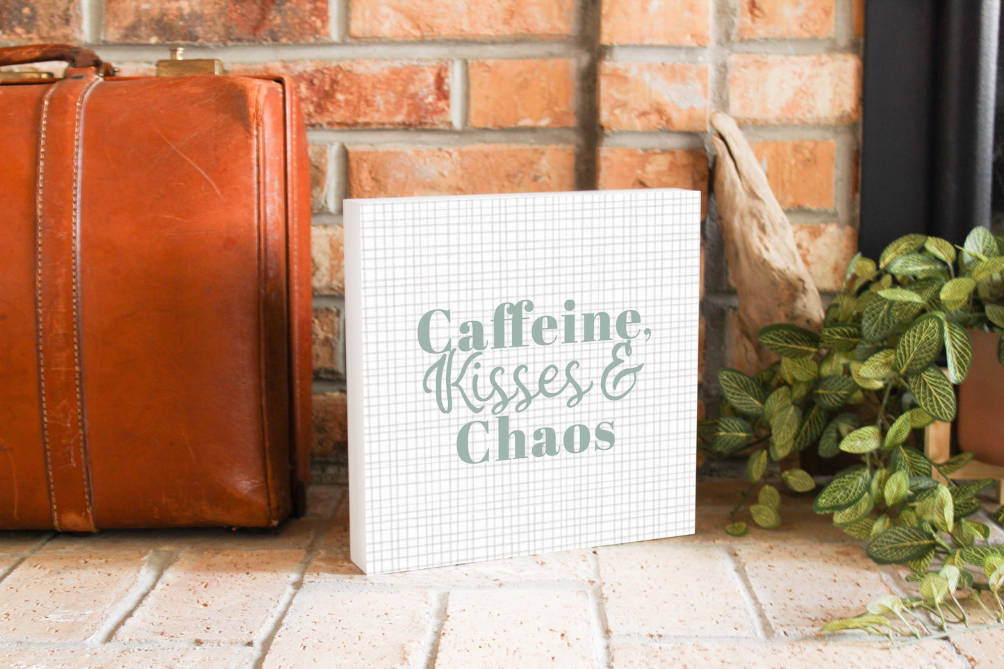 Mother's Day Caffeine Kisses & Chaos Grey | 10x10