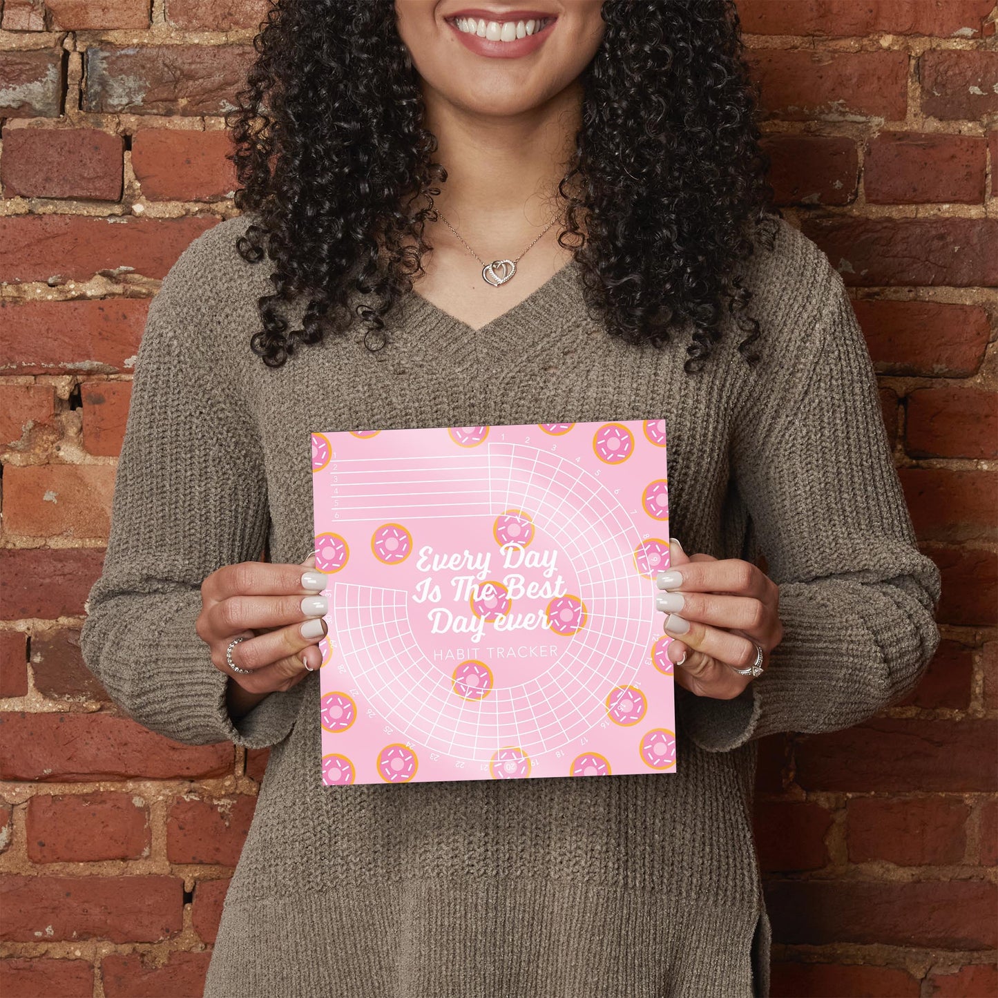 Pink Dream Donuts Best Day Ever | 8x8