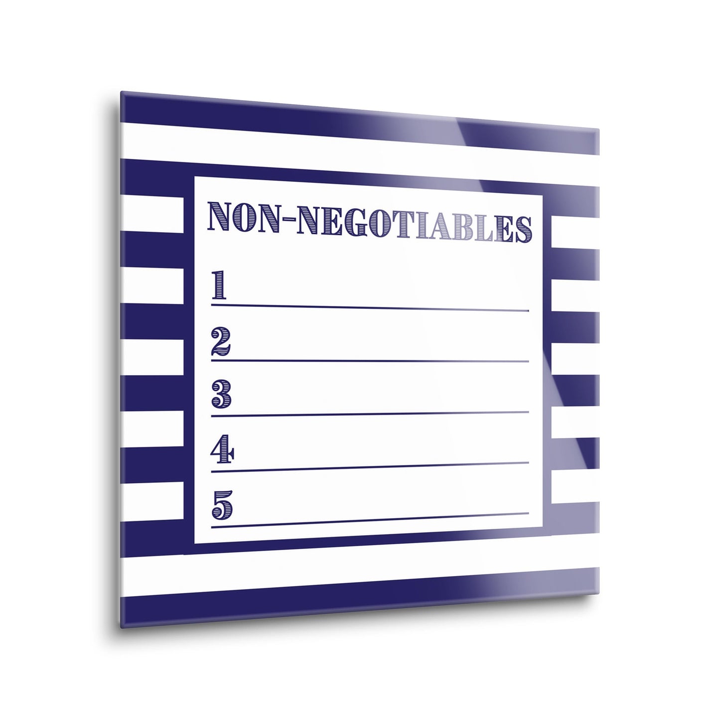 Navy Stripe Non-Negotiables | 8x8