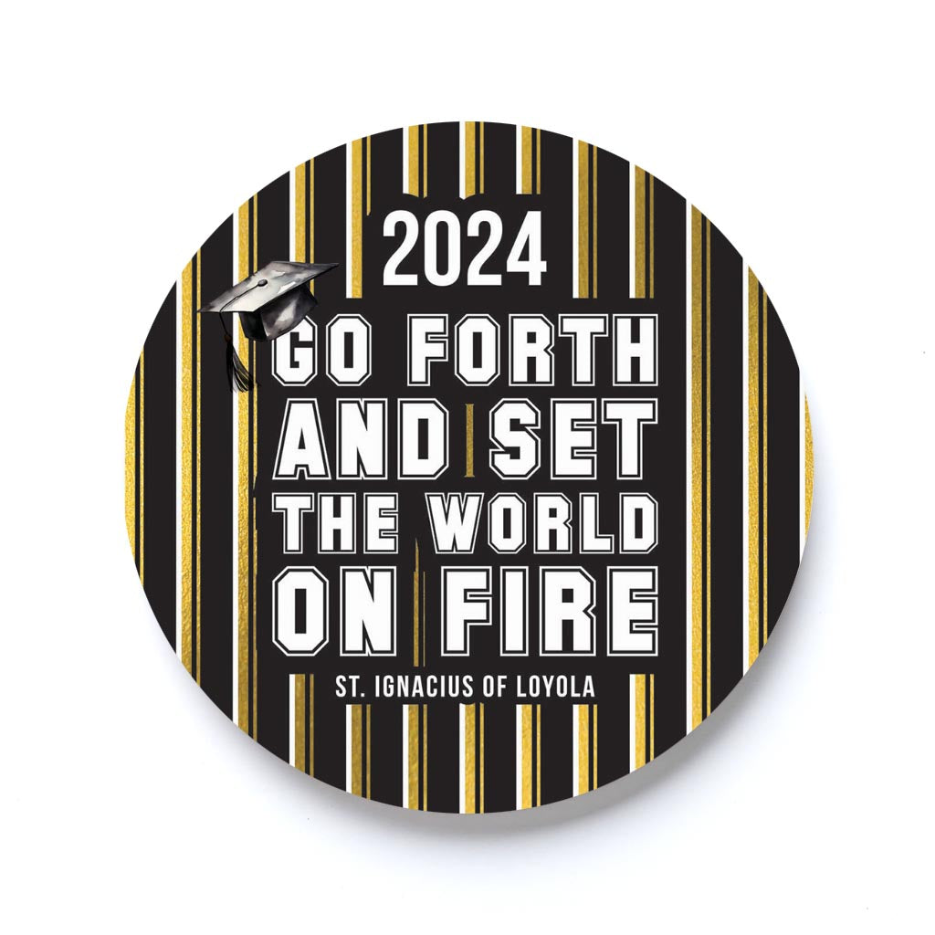 Graduation 2024 Gold Stripe | 2.65x2.65