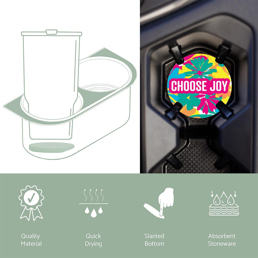 Choose Joy Bright Pattern | 2.65x2.65