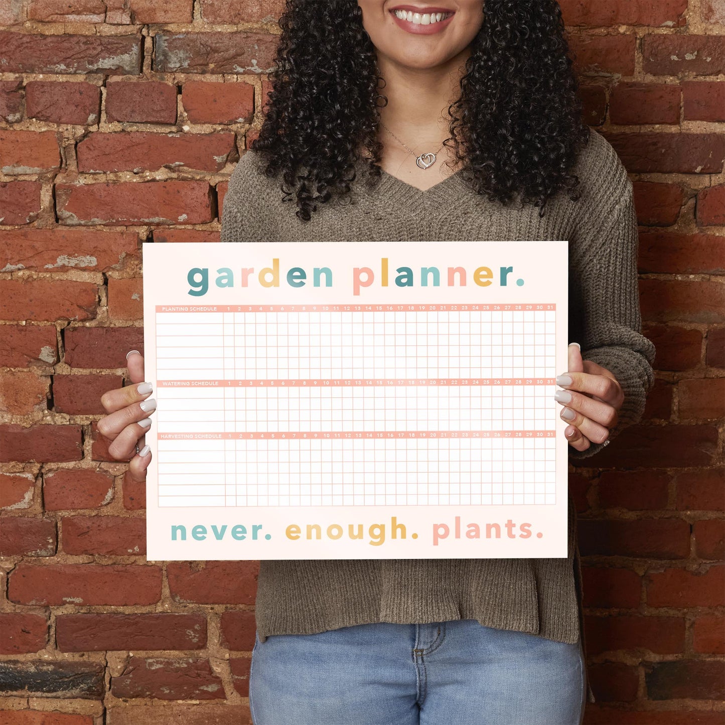 Garden Planner. Never. Enough. Plants | 16x12