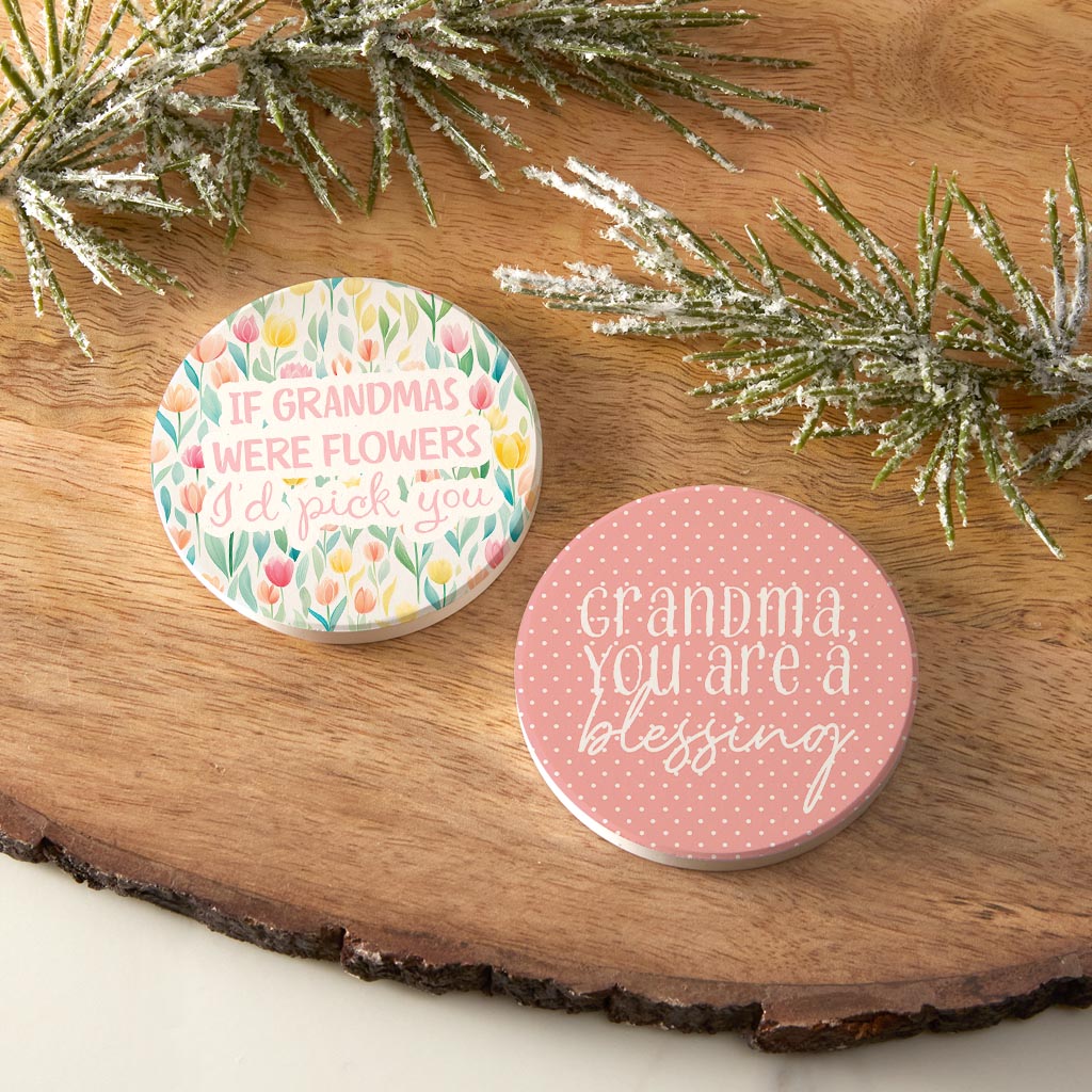 Grandma Floral & Polka Dot | 2.65x2.65
