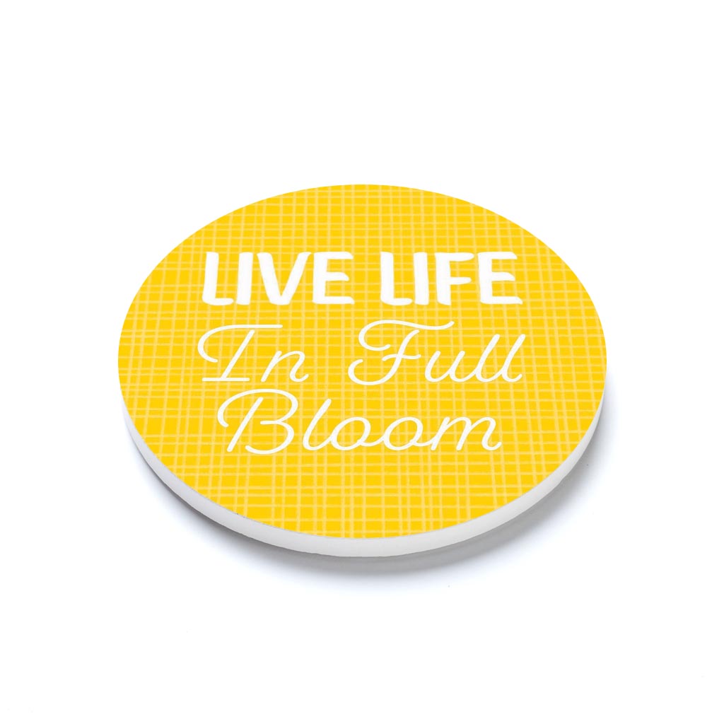 Spring Pastel Live Life In Full Bloom | 4x4