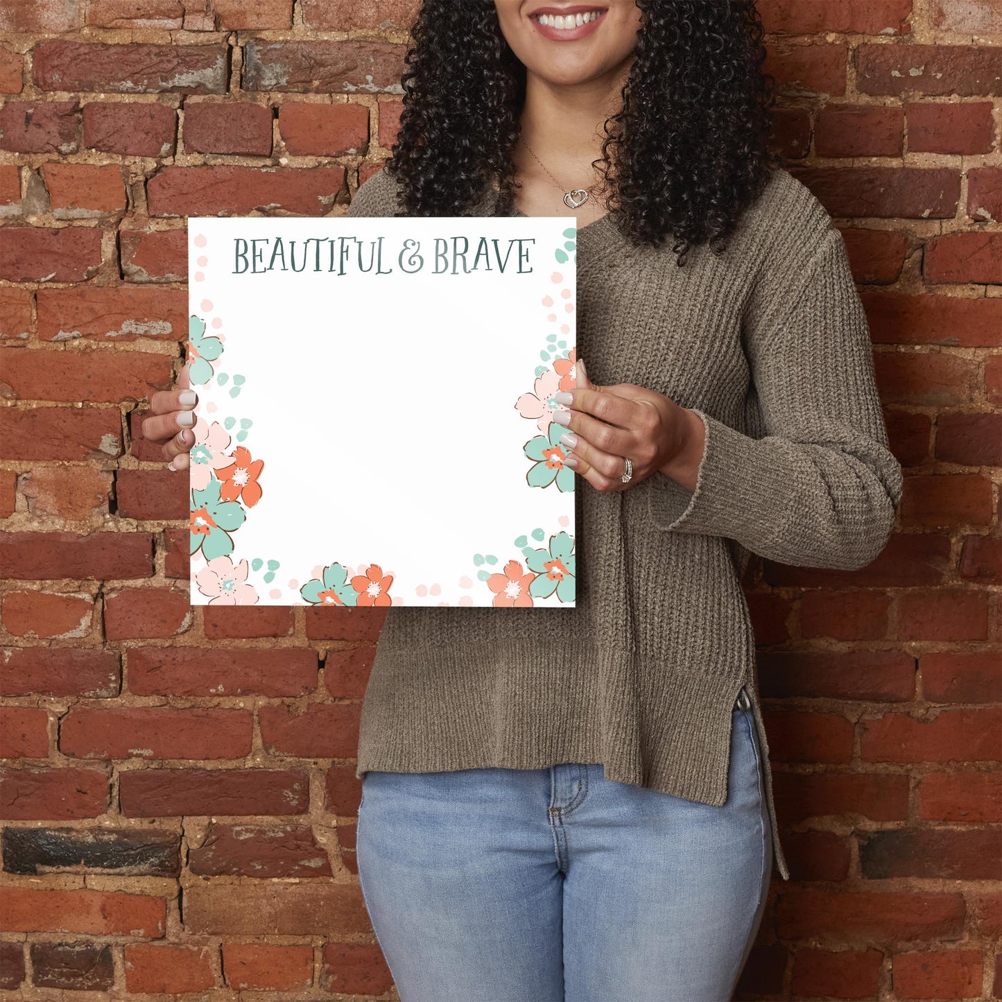 Clairmont & Co Faith Beautiful & Brave Notes | 12x12