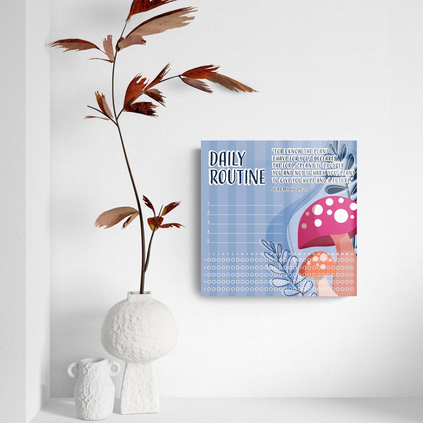 Children's Mushroom Daily Routine | 8x8