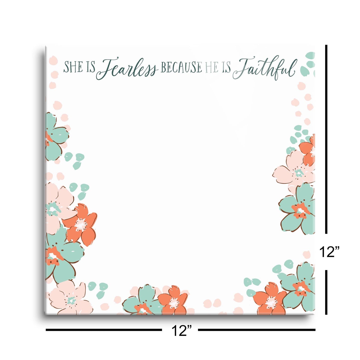 Clairmont & Co Faith She Is Fearless Notes | 12x12