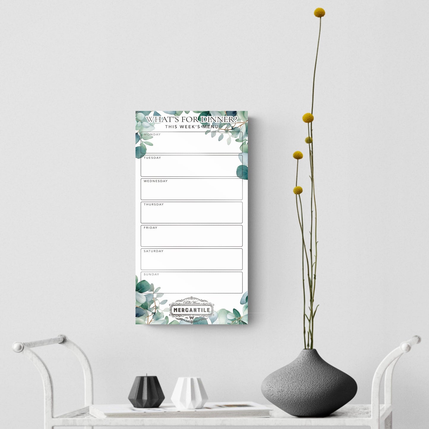 Eucalyptus What's For Dinner Mercantile | 8x16