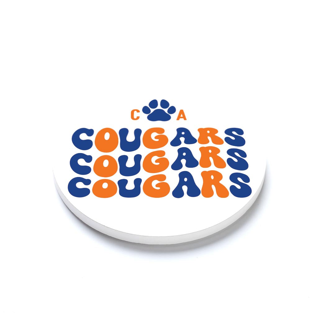 Clairmont & Co Game Day Wave Cougars | 4x4