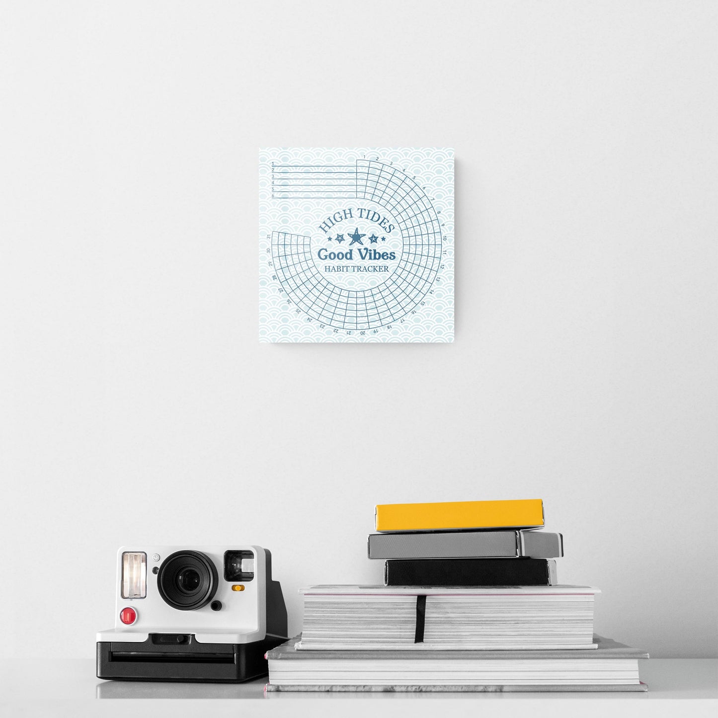 Coastal High Tides Good Vibes | 8x8