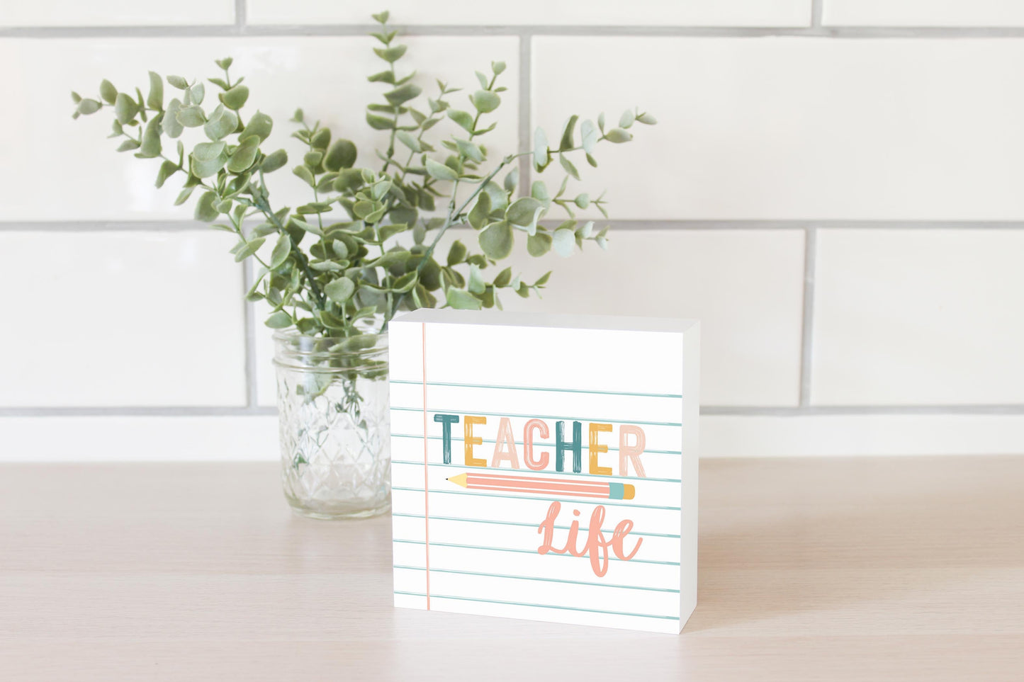 Pastel Teacher Life | 5x5