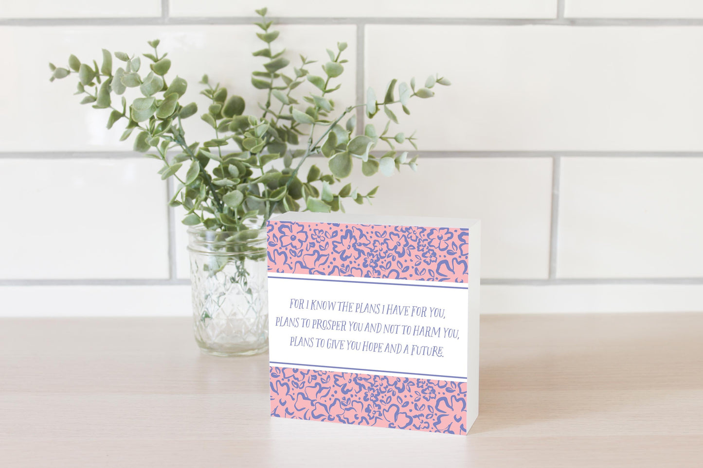 Clairmont & Co Faith For I Know The Plans | 5x5