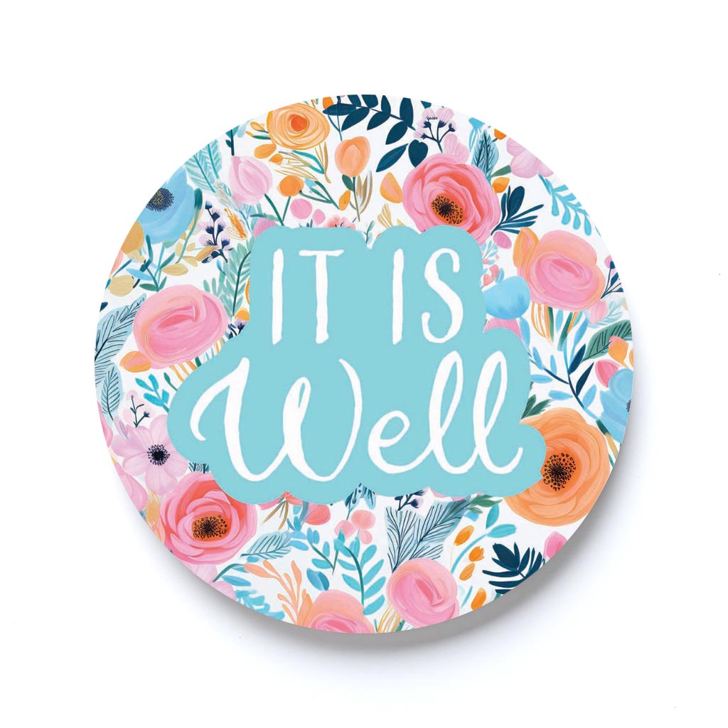 Spring Pastel It Is Well | 2.65x2.65