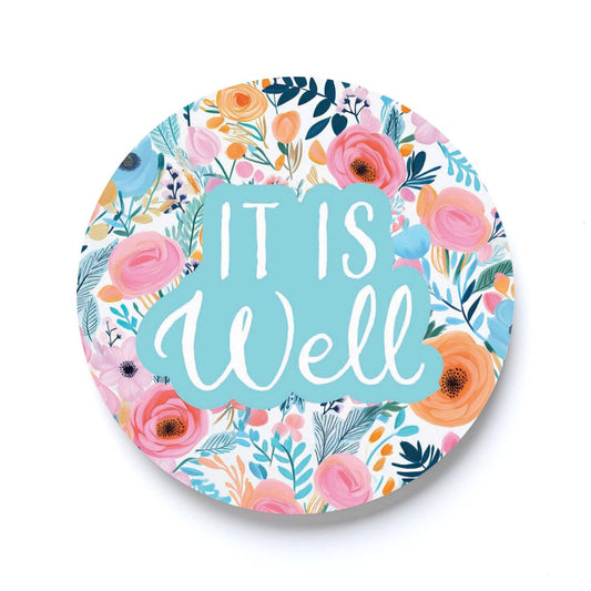 Spring Pastel It Is Well | 2.65x2.65
