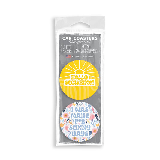 Spring Pastel Sunshine Yellow & Floral Set | 2.65x2.65