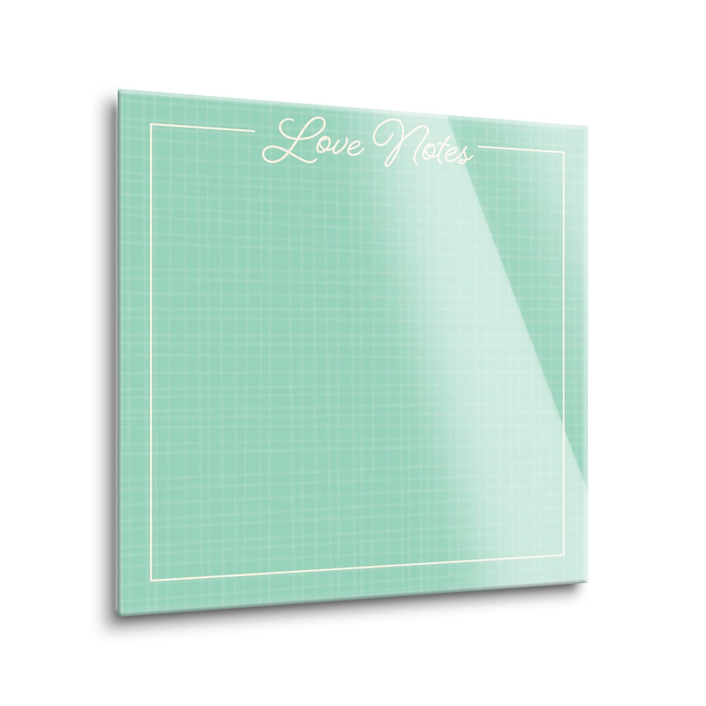 Valentine's Tracker Green Hatch Love Notes | 8x8