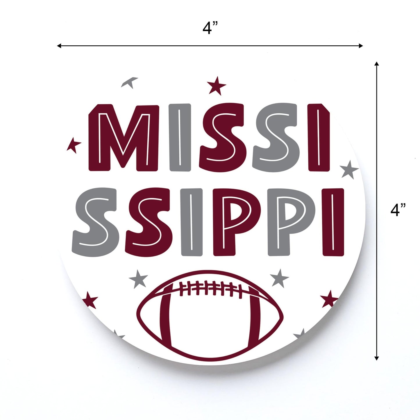 Clairmont & Co Game Day Stars Mississippi 1 | 4x4