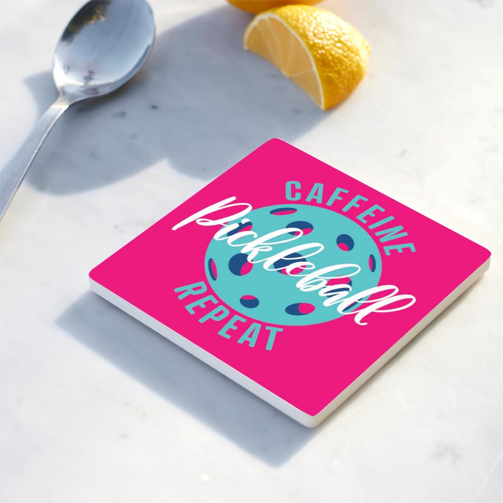 Neon Pickleball Caffeine Pickleball Repeat | 4x4