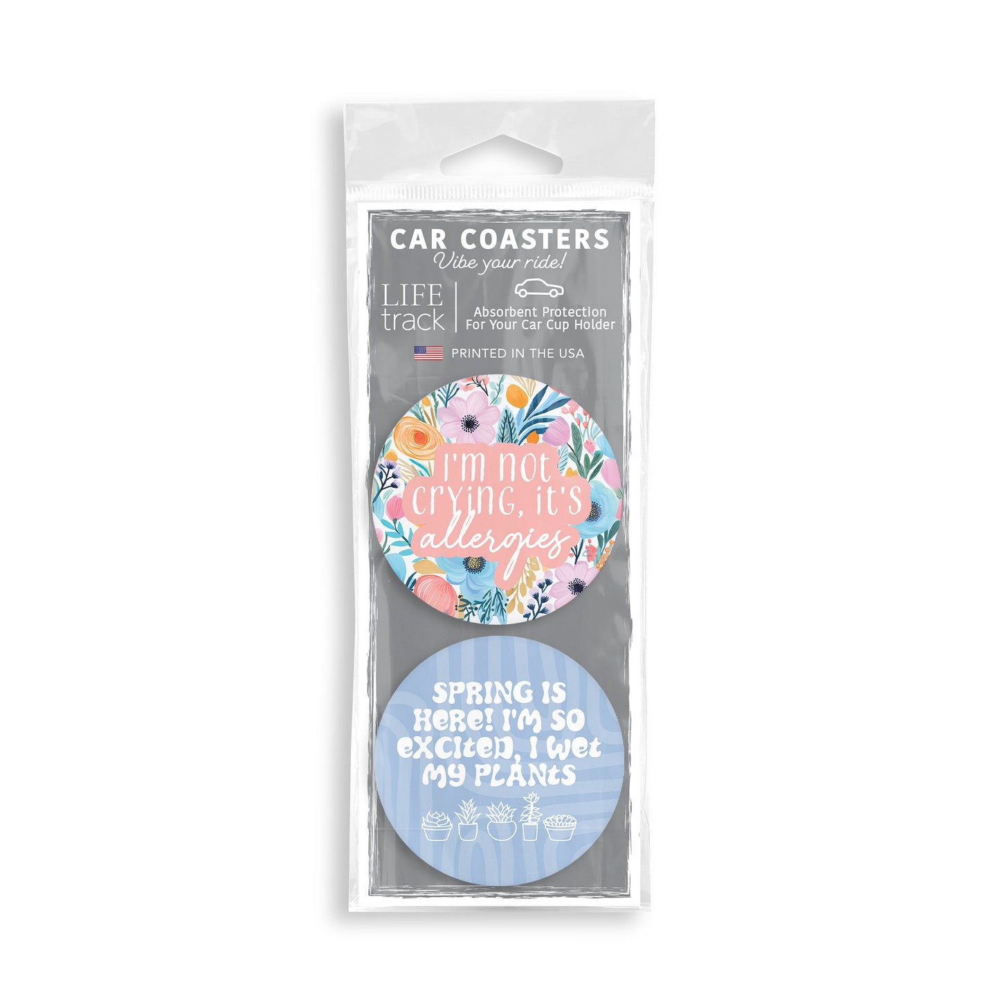 Spring Pastel Funny Floral & Blue Set | 2.65x2.65