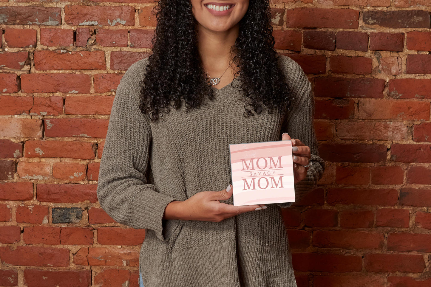 Mother's Day Mom Savage Mom | 5x5
