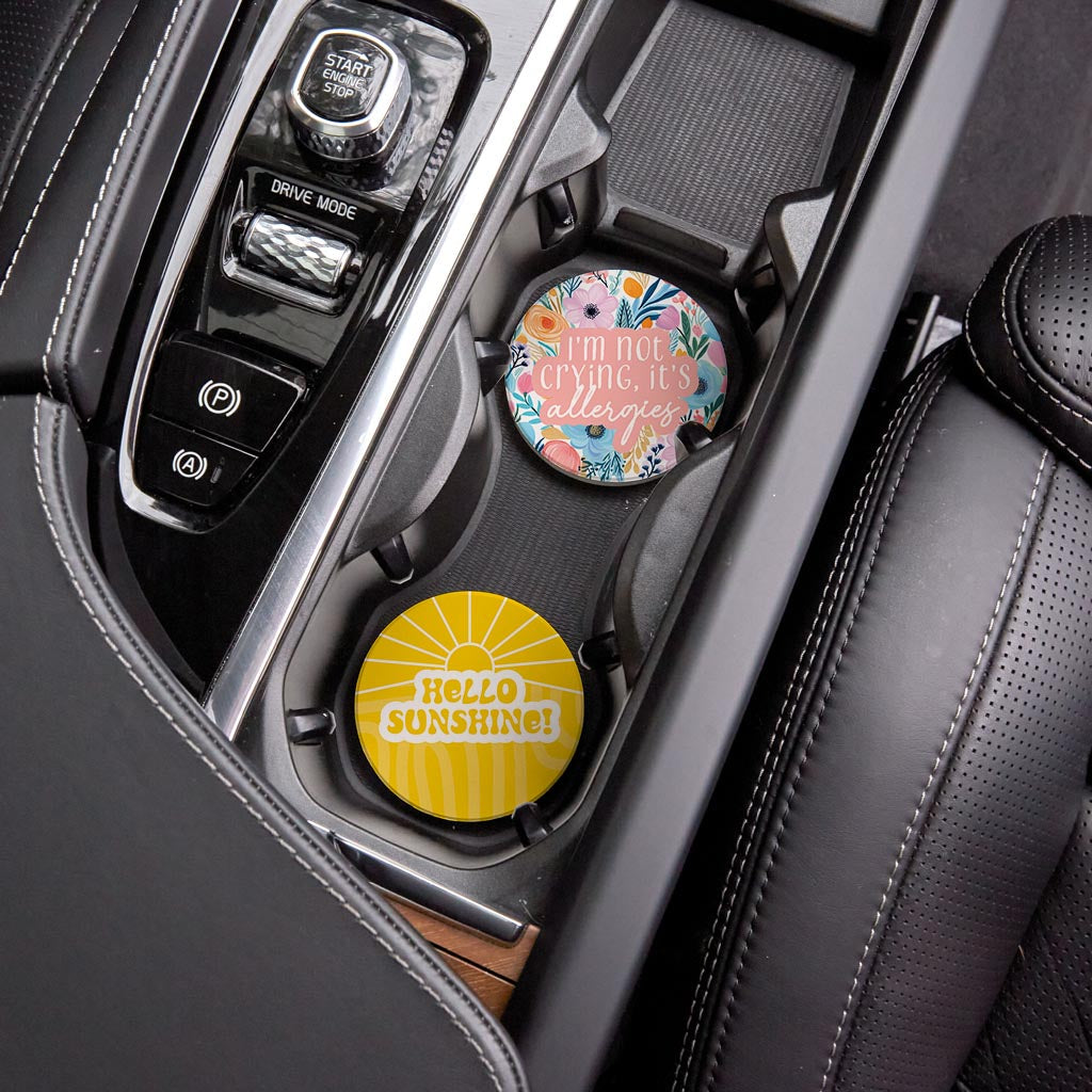 Spring Offset Car Coaster Set 2 | 2.65x2.65