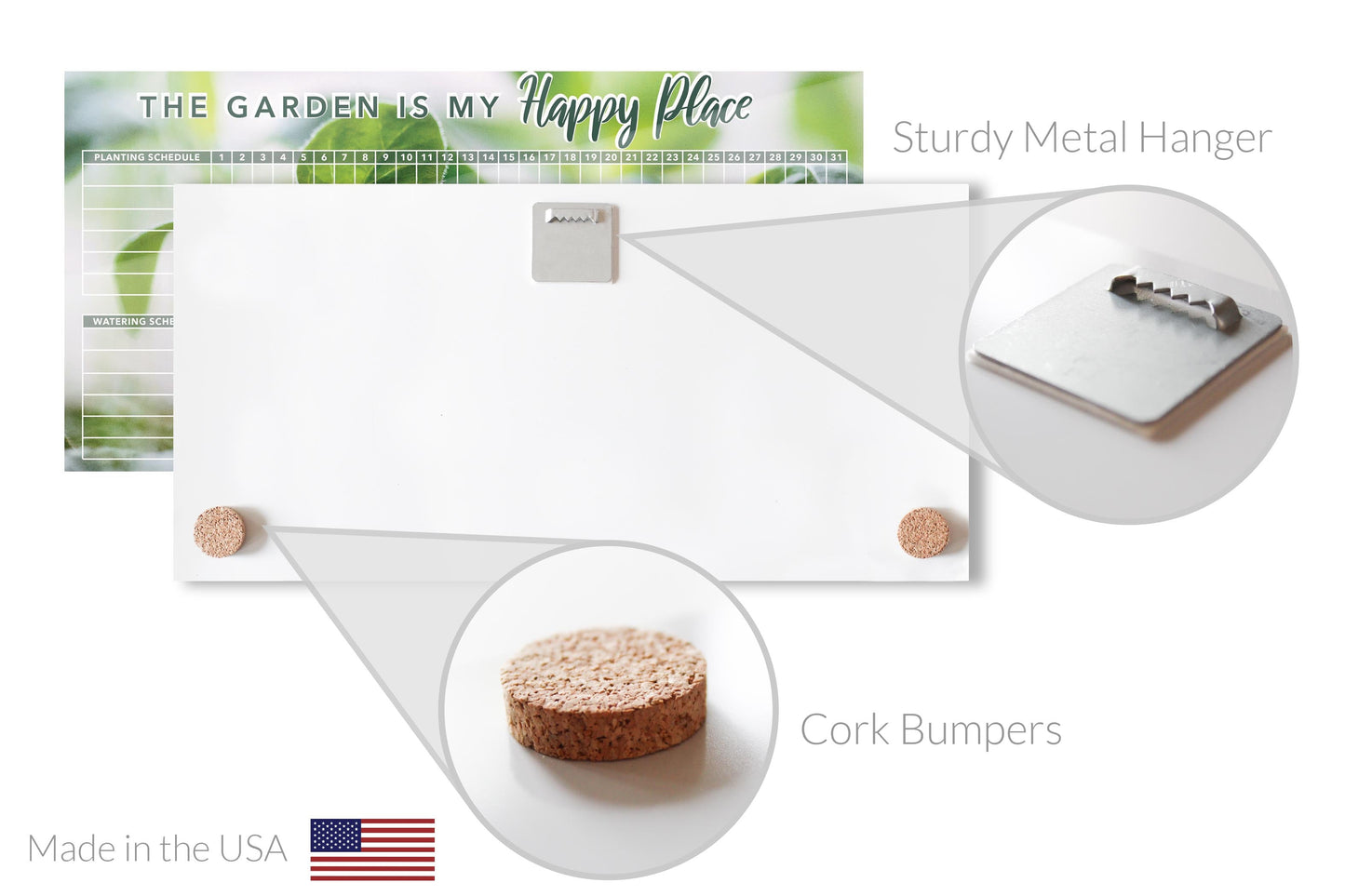 Green Seedlings Planting and Watering Schedule | 16x8