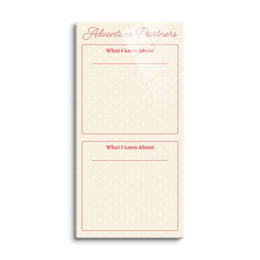 Valentine's Tracker Adventure Partners | 8x16