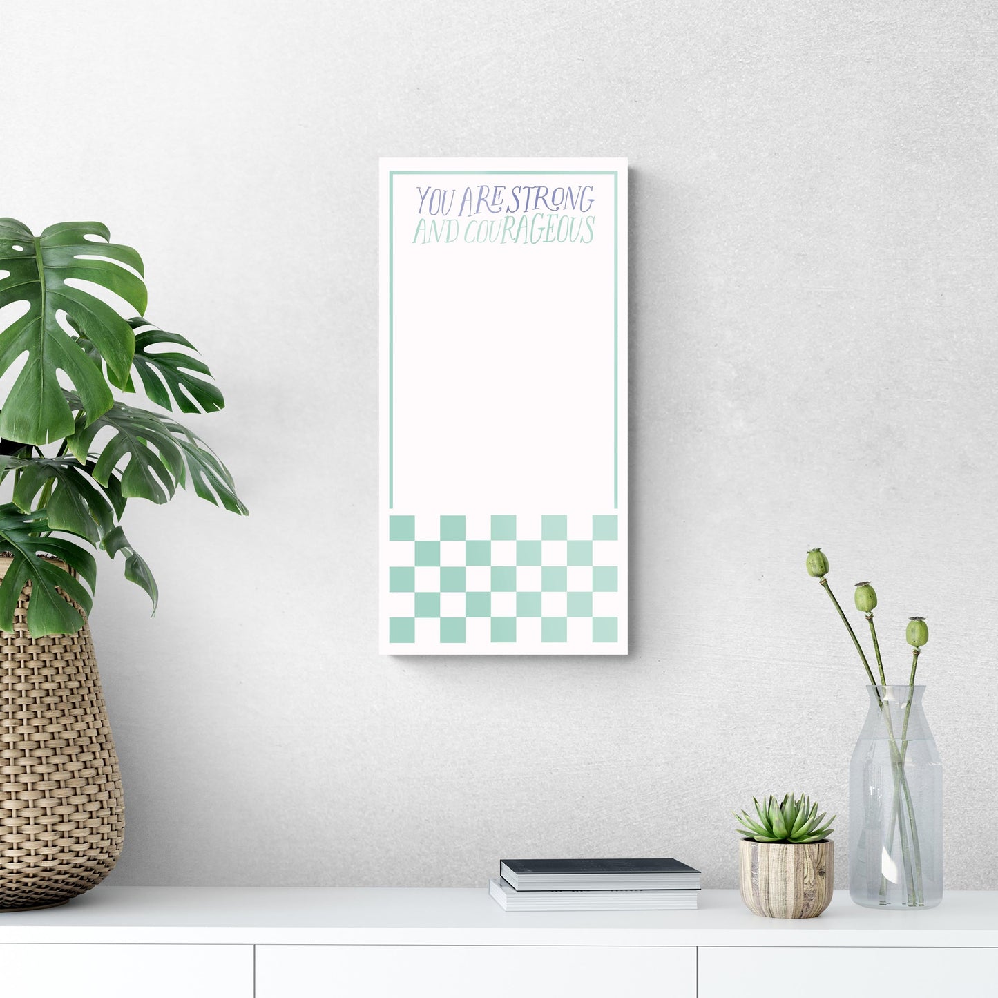 Clairmont & Co Faith You are Strong Notes 1 | 12x24
