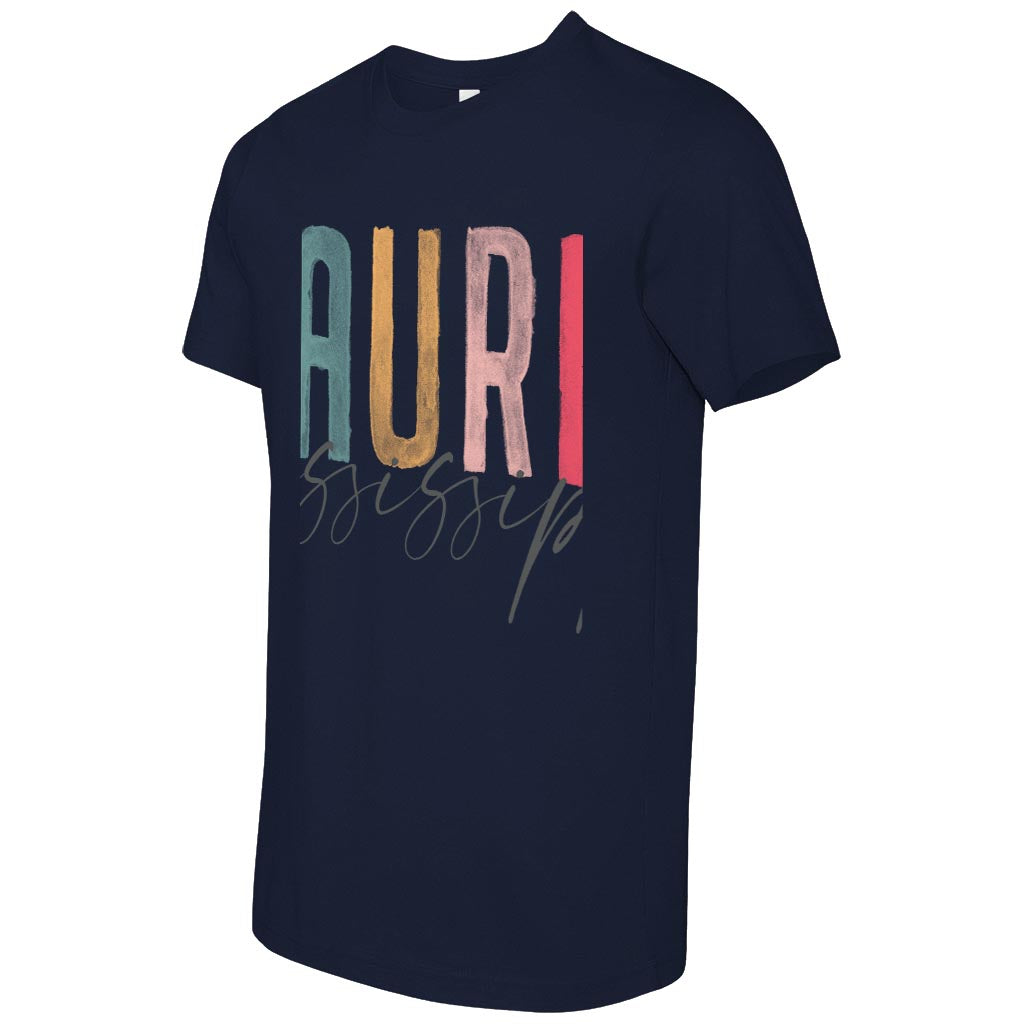 Bella + Canvas     Unisex Vertical Print     TShirt-Colorful State & Town-LAUREL,Ms     Bella + Canvas Premium T-shirt
