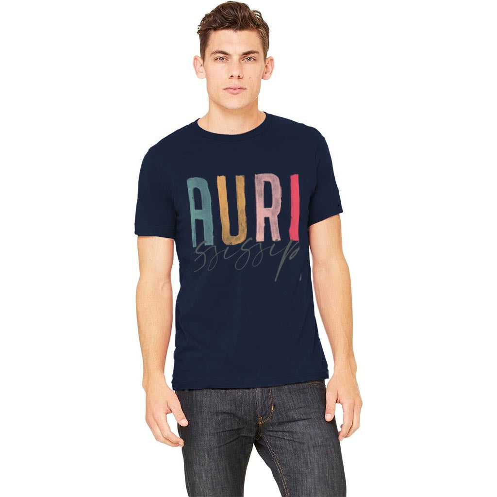 Bella + Canvas     Unisex Vertical Print     TShirt-Colorful State & Town-LAUREL,Ms     Bella + Canvas Premium T-shirt