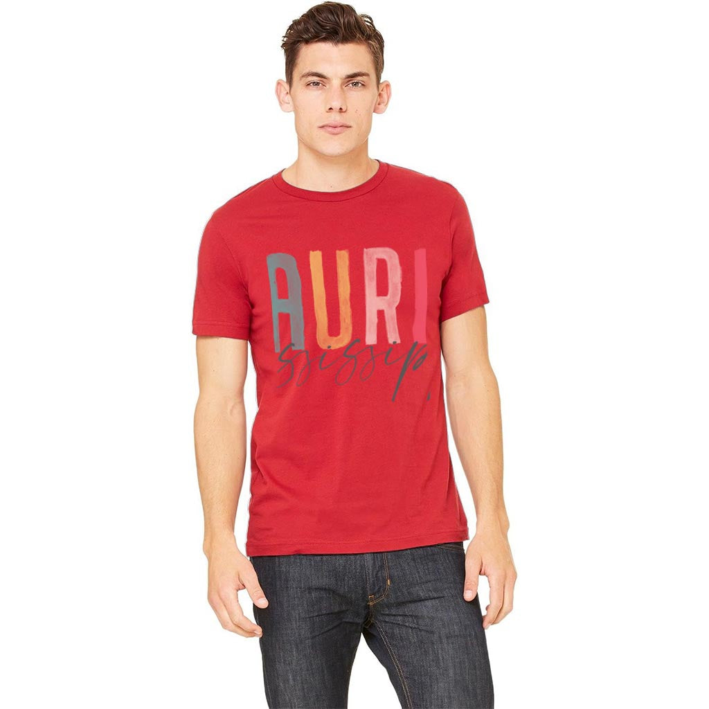 Bella + Canvas     Unisex Vertical Print     TShirt-Colorful State & Town-LAUREL,Ms     Bella + Canvas Premium T-shirt