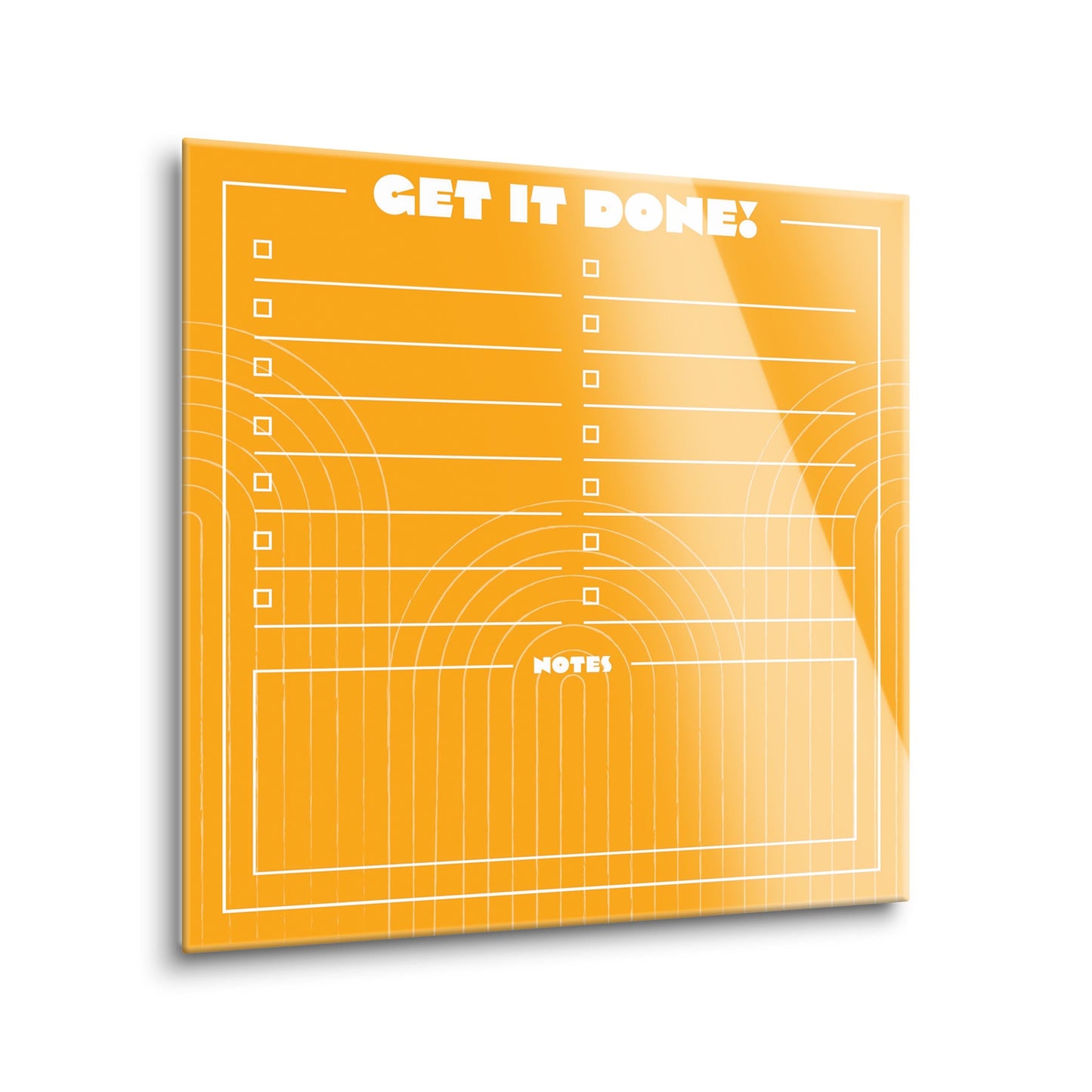Neon Orange Get It Done | 8x8