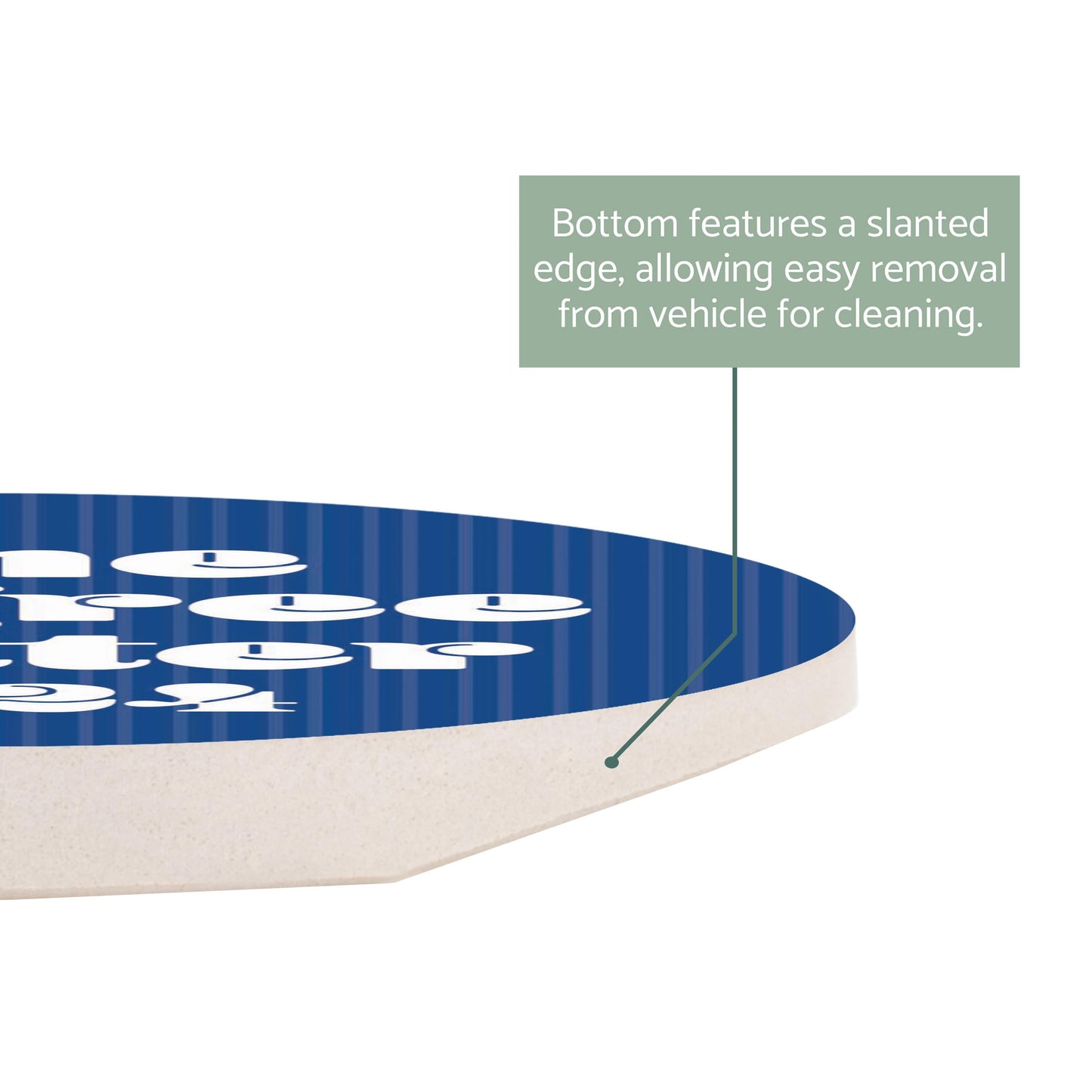 Graduation 2024 One Degree Hotter Blue Stripe | 2.65x2.65